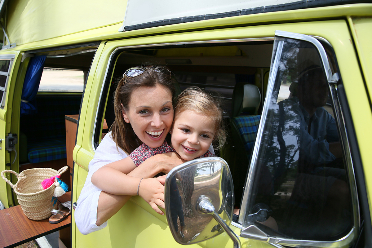 I bambini amano le vacanze in camper