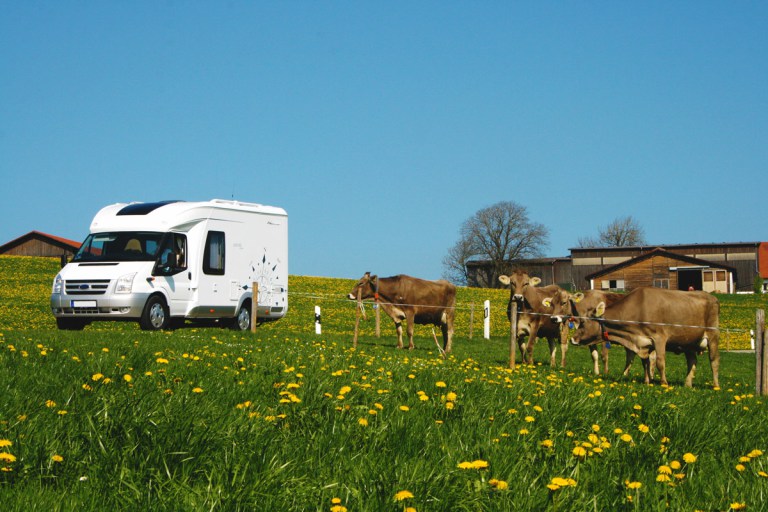 Accanto al produttore: in campagna col camper 