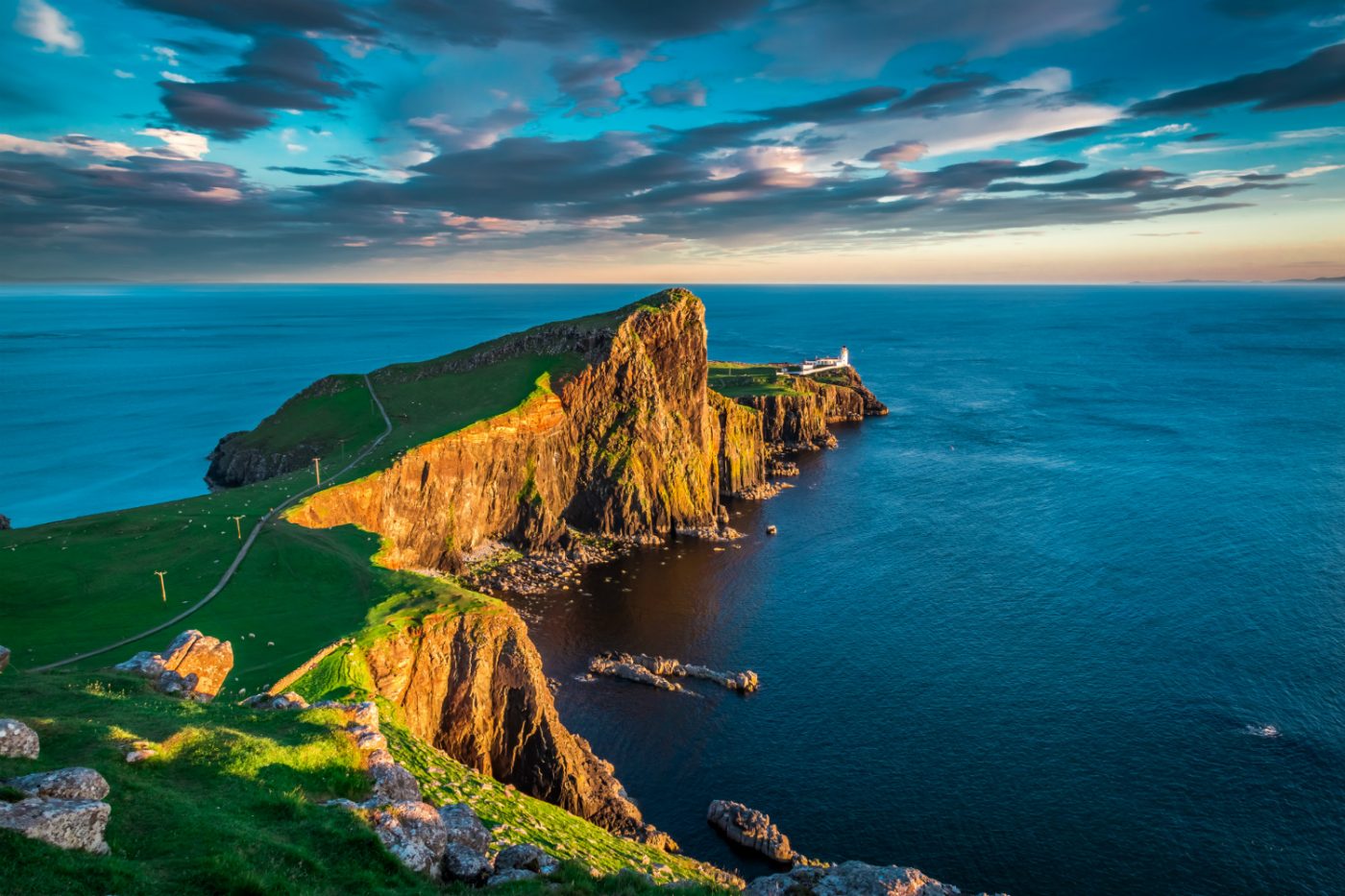 Le Highlands scozzesi con i loro unici paesaggi ondulati sono mozzafiato.